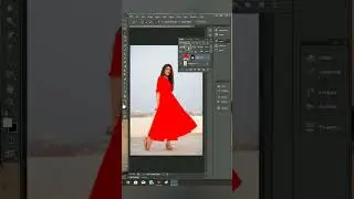 Change Dress Color without changing Skin tone  