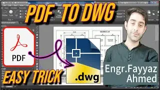 PDF to  DWG | Converting PDF to AutoCAD Drawing Online | Step-by-Step Tutorial with Cadsofttools.com