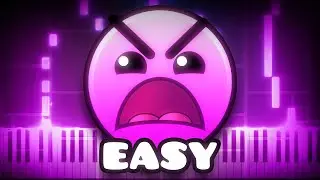 Geometry Dash LVL 10 - xStep | Piano Tutorial