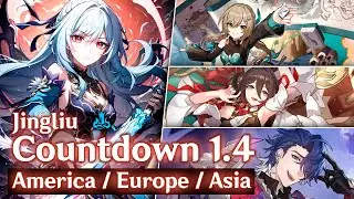 Jingliu ● Honkai Star Rail 1.4 ● Countdown ● Waiting Room for Asia / US / EU