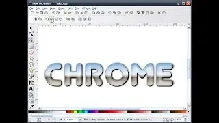 heathenX Inkscape Tutorials: episode 030 - Creating chrome text