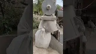 Переделанная Советская зернодробилка 