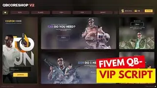 Fivem QB-VIP Script Fivem Scripts | Tebex Scripts