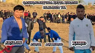 QASHQADARYO KO'KDALA XAMID POLVON TUY KURASHI 26.10.2024 YIL