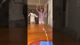 This Magnetic Ring Toss Trickshot is WILD!