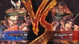 Pikagoma ( Heihachi x Abel ) Crimson Bee ( Ryu x Julia )  SFxT 720p HD◄◄