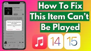 Fix This Item Can’t Be Played Due To its Ratings on Apple Music | Can't play Explicit Content