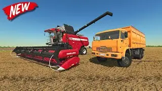 ✔Farming simulator 22 - ПЕРВЫЙ РАЗ НА НОВОМ МЕСТЕ ( КОШМАК )   🅻🅸🆅🅴 #fs22  #моды