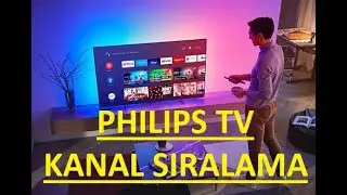 Philips Tv Kanal Sıralama ve Yer Değiştirme ,How To Change The Channel On Philips TV, PUS8506