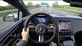 The New Mercedes EQE AMG Test Drive