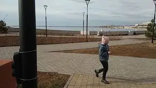 Набережная город Саки. За санаторием Бурденко .24 января 2021 часть 1