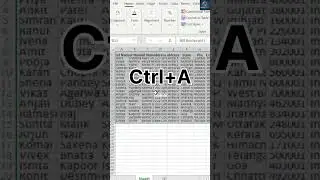 🔥Auto adjust Column and Row With 4 Shortcut key 🔐