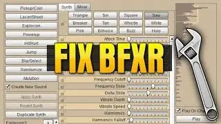 How To Fix BFXR (Retro Sound Effects Generator) In Chrome Browser