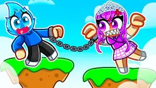 Chained TO MY CRUSH For 24 HOURS in Roblox..