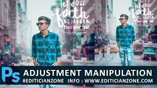 Color Adjustment | easy manipulation editing | Photoshop cc 2018 tutorial