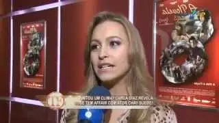 TV Fama - Carla Diaz desabafa sobre Michel Teló