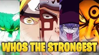 Ranking All Sage Mode Users in Naruto