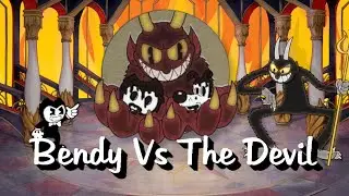 Cuphead - Bendy Vs The Devil (No Damage) [Bendy MOD] [Speedrun in 