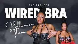 How to make DIY Wire Bra - QueenAmina