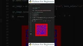 Change QR Code Colors With Python | Python For Beginners