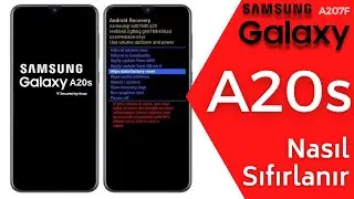 Samsung A20s nasıl sıfırlanır. Fabrika Ayarlarına nasıl dönülür. How to reset samsung A20s