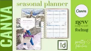 NEW Planner Template: Undated Seasonal Planner