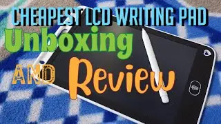 Cheapest Lcd Writing Pad Unboxing #unboxing #unboxingvideo