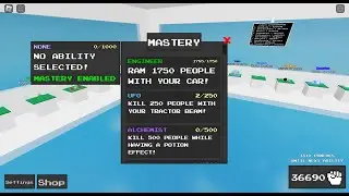 Roblox Ability wars Fastest Engineer Mastery Method