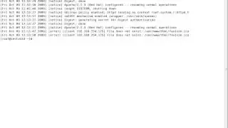Creating a simple web page on apache