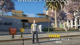 Fivem Sunset Hills MLO | Interior & map for Roleplay | Tebex MLO