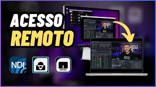 COMO CONTROLAR OUTRO PC USANDO NDI - Screen Capture KVM (Teclado, Mouse e Vídeo)