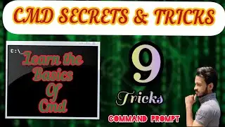 9 Command Prompt Secrets and Tricks || Cool CMD Tricks in hindi || Amazing CMD Secrets in Windows 10