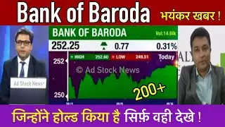 Bank of baroda share news,Hold or sell ? Bank of baroda share target