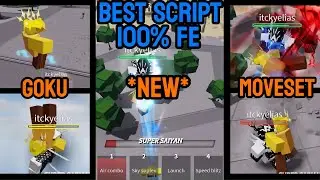 *NEW INSANE*💪Roblox Script tsb | Goku moveset | FE attacks | No Ban | Goku custom abilities 🦀🔵