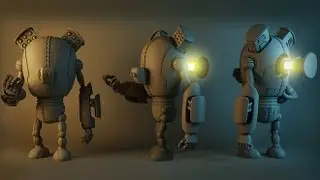 New 3ds Max Tutorial: High Poly Robot Modeling For Games in 3ds Max