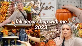 FALL HOME DECOR SHOP WITH ME 2023 *sneak peek* 🍂 Home Goods, Michaels & At Home Vlog