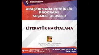 LITERATURE HARITALAMA - Dr. Öğretim Üyesi Engin KAPKIN