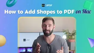 How to Add Shapes to PDF on Mac | UPDF