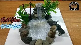 Hot glue Waterfall Tutorial | Mayank Agarwal Arts