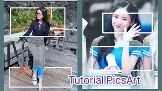 Tutorial PicsArt Buat garis Kota Hitam putih pada foto || Edit Foto Keren di HP