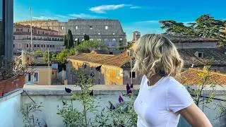 We Found THE COOLEST Airbnb in Rome!!! Exploring Colosseum, Trevi, Vatican (2024)