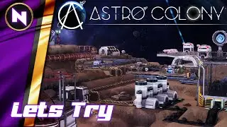 Lets Try Astro Colony Beta | NEW FIRST PERSON COLONY/FACTORY BUILDER IN SPACE