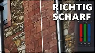 Richtig SCHÄRFEN  FREE | Davinci Resolve 17 Quicktipp #03