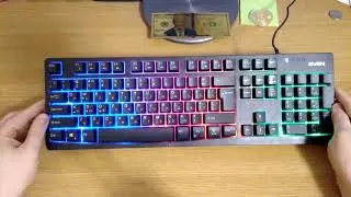 Обзор и распаковка клавиатуры Sven KB-C7100EL
