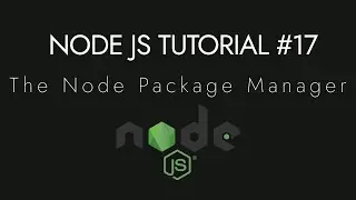 Node.js Crash Course Tutorial #17 - The Node Package Manager