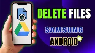 How to DELETE Files in Google Drive!