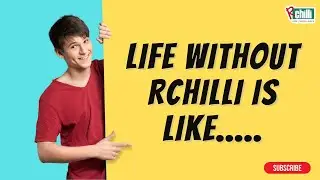 Life without RChilli is like.....