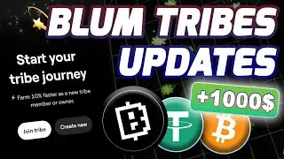 Blum Updates | Blum Tribes - Earn More with Blum Airdrop
