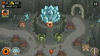 Kingdom Rush Frontiers Level 15 - Emberspike Depths