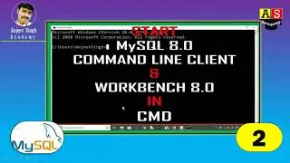 CMD & MySQL| How to start My SQL Command Line Client & Workbench through Command Prompt